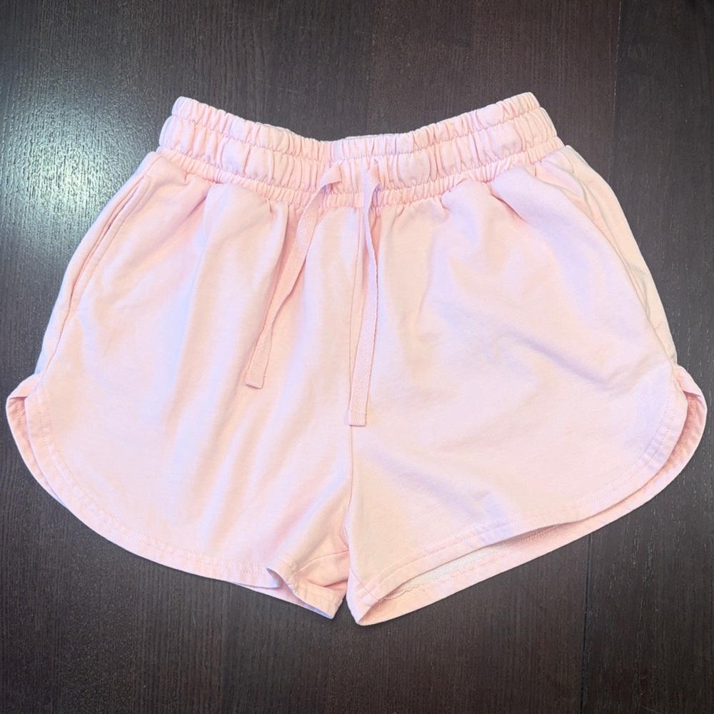 Light Pink Athletic Women's Shorts